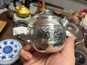 銀器時代 銀壺純銀999泡茶壺祥云復(fù)古純手工彩舊日式家用創(chuàng)意茶具 亮面款130克+證書 150ml 曬單實拍圖