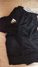 阿迪達斯 （adidas）外套男秋季跑步運動(dòng)立領(lǐng)夾克外套保暖運動(dòng)服 黑/白 M 曬單實(shí)拍圖