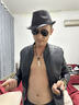 BILLSURF 英倫爵士禮帽男戶(hù)外休閑百搭透氣紳士小禮帽女復古帽子演出帽男 黑色 均碼56-58cm 曬單實(shí)拍圖
