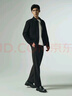 利郎重磅夾克男翻領(lǐng)肌理提花休閑時尚25秋季外套短款男士G5QJK815 曬單實拍圖