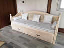 柏潮歐式現代雙人床簡(jiǎn)歐公主床白色田園美式實(shí)木床1.8米1.5輕奢法式床 床頭柜 1500mm*2000mm框架結構 曬單實(shí)拍圖
