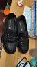 蜘蛛王 SPIDER KING 單鞋女牛皮英倫百搭小皮鞋時(shí)尚厚底舒適樂(lè )福鞋女 090327A 黑色 40  曬單實(shí)拍圖