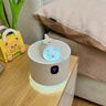 JCZS德國品質(zhì)加濕器辦公桌可愛(ài)高顏值香薰靜音女生日禮物迷你感香薰精油小型噴霧空調宿舍保濕補 精美粉喵【充插兩用+數顯+小夜燈】 曬單實(shí)拍圖