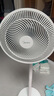 美的（Midea）電風(fēng)扇 家用七葉立式落地扇宿舍臥室輕音節(jié)能搖頭桌面小風(fēng)扇大風(fēng)力空氣循環(huán)風(fēng)扇 SAF30AC  曬單實拍圖