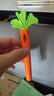 NUBY（努比）胡蘿卜香蕉全硅膠長(cháng)管牙膠寶寶防吃手嬰兒磨牙 長(cháng)管胡蘿卜 1只裝 曬單實(shí)拍圖