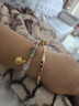 丹尼爾惠靈頓（DanielWellington）dw經(jīng)典手鐲 星辰閃耀開(kāi)口情侶手鐲 生日禮物送女友送男友 玫瑰金大號 DW00400528 曬單實(shí)拍圖