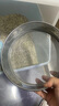不銹鋼面粉篩家用廚房小工具篩網(wǎng)過(guò)濾網(wǎng)篩粉器面籮超細豆漿篩子 超細密網(wǎng)40目【特大】30cm 曬單實(shí)拍圖