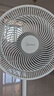 美的（Midea）電風(fēng)扇家用7葉落地扇搖頭電風(fēng)扇循臥室宿舍輕音風(fēng)扇臺式桌面小型風(fēng)扇臺地兩用升級款 白色丨7葉臺地兩用 曬單實拍圖