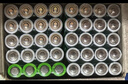 超霸（GP）7號電池40粒七號堿性干電池適用于耳溫槍/血氧儀/血壓計/血糖儀/鼠標等號/AAA/R03 曬單實(shí)拍圖
