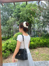 CinvaiKrose腋下鏈條包包女款2025年斜挎包大容量托特女包生日七夕情人節(jié)禮物 黑色【送女友老婆女生禮物走心】 曬單實(shí)拍圖