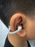 韶音（SHOKZ）七夕情人節(jié)禮物動(dòng)鈦圈OpenDots ONE 開放式藍(lán)牙耳機(jī)耳夾式耳機(jī)藍(lán)牙跑步運(yùn)動(dòng)無線E310 星際白 曬單實(shí)拍圖