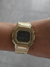 卡西歐（CASIO）手表男G-SHOCK經(jīng)典金屬小方塊運動日韓表送男友GMW-B5000GD-9 曬單實拍圖