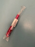 斑馬牌（ZEBRA）多功能三色中性筆 黑藍紅0.5mm多色筆 學(xué)生商務(wù)辦公簽字筆J3J2 紅色桿 曬單實(shí)拍圖
