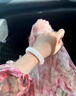拾想新疆和田玉手鐲羊脂玉白玉女款寬扁條老料旺夫玉石手鐲帶證書(shū) 圈口51 曬單實(shí)拍圖