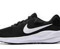 耐克NIKE男子跑步鞋REVOLUTION 7運動鞋F(xiàn)B2207-001黑白42.5 曬單實拍圖