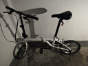 大行（DAHON）KT610折疊自行車(chē)16英寸單速男女學(xué)生上班上學(xué)城市通勤單車(chē) 白色 曬單實(shí)拍圖