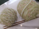 優(yōu)悅居圍巾毛線(xiàn)手工diy編織材料包馬海毛手混線(xiàn)送女生手織彩虹糖粗線(xiàn)團 【棒針款-2團】浮春繪圍巾 曬單實(shí)拍圖