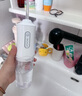HYUNDAI沖牙器高頻家用洗牙器牙齒沖洗器便攜式水牙線深度清潔牙縫正畸矯正大容量節(jié)日送男女朋友家人禮物 純白 4支噴頭 曬單實拍圖