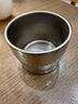 唐帕（TANGPA）純鈦保溫杯內(nèi)外純鈦水杯男女士高顏值抗菌燜茶杯送女朋友生日禮物 冰花銀色（內(nèi)外純鈦+機(jī)械溫顯） 曬單實(shí)拍圖