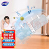 妙潔平板拖把32cm桿長(zhǎng)145共2布家用一拖凈免手洗懶人拖地墩布 曬單實(shí)拍圖