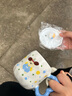 ins可愛(ài)小狗馬克杯高顏值陶瓷情侶水杯送女生生日禮物伴手禮品 可愛(ài)小狗杯+硅膠蓋+吸管 1個(gè) 400ml 曬單實(shí)拍圖