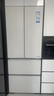 海爾（Haier）家電413升全空間保鮮法式多門(mén)零距離嵌入式超薄一級能效變頻風(fēng)冷無(wú)霜家電冰箱國補部分國家補貼 413升 曬單實(shí)拍圖