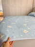紅豆A類(lèi)100%全棉牛奶絨床蓋四季通用純棉夾棉床單宿舍單人炕蓋三件套 藍(lán)色泡芙狗【A棉B絨&適合裸睡】 90cm*200cm 單床蓋 曬單實(shí)拍圖