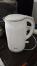 美的（Midea）電熱水壺食品級(jí)316L不銹鋼雙層無縫一體內(nèi)膽防燙燒水壺 1.7L自動(dòng)智能斷電開水壺SH17M301PRO 曬單實(shí)拍圖