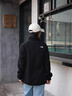 北面（The North Face）抓絨衣男秋冬休閑運動(dòng)戶(hù)外沖鋒衣內膽保暖加厚外套 8FHX JK3 M 曬單實(shí)拍圖