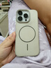 KEKLLE適用iPhone16pro手機(jī)殼 蘋果16pro保護(hù)套磁吸無線充電磨砂防摔保護(hù)套 峰巖色 曬單實(shí)拍圖