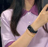 德瑪納【智感多巴胺】夏季清新云氧棉打底衫Polo領(lǐng)拼色寬松女式t恤 曬單實(shí)拍圖