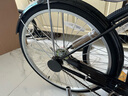 鳳凰二八大杠自行車(chē)老式復古通勤單車(chē)男女青少年成人自行車(chē) 經(jīng)典28式 珍珠白（男式） 曬單實(shí)拍圖