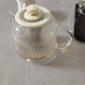 小熊（Bear）全玻璃養(yǎng)生壺 養(yǎng)生杯 辦公室多功能圍爐煮茶花茶壺0金屬全玻璃壺體恒溫壺水壺電熱燒水壺 YSH-P10R8【全玻璃壺體】 1L 配濾網(wǎng) 曬單實拍圖