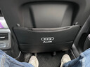 猛道奧迪Q5L/Q3/Q7Q8/A3A3L/A4LA6L座椅防踢墊改裝車(chē)內后排座椅防踢墊 奧迪座椅防踢【時(shí)尚黑】一對 曬單實(shí)拍圖