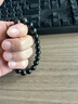 澤心雅玉天然黑曜石手串彩虹眼男女款手鏈水晶送男友禮物 曬單實(shí)拍圖
