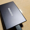 三星（SAMSUNG）1TB Type-c USB 3.2 移動(dòng)固態(tài)硬盤(pán)（PSSD） T7 灰色 NVMe讀速1050MB/s 手機直連筆記本外接 曬單實(shí)拍圖