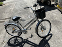 飛鴿（FLYING PIGEON）自行車(chē)成人通勤車(chē)自行車(chē)學(xué)生單車(chē)成人自行車(chē)通勤自行車(chē)城市公路車(chē) 標配銀|單速+雙碟剎+充氣胎+禮包 24寸|身高150-170cm 曬單實(shí)拍圖