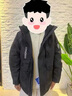 鴨鴨（YAYA）短款羽絨服男士2025年冬季最新款時(shí)尚工裝保暖迷彩青少年潮流外套 黑迷彩色 L /175(建議130-150斤) 曬單實(shí)拍圖