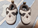 巴拉巴拉男童棉鞋加絨加厚兒童棉拖鞋防滑女孩包跟室內毛毛鞋男寶寶保暖鞋 曬單實(shí)拍圖