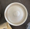 貝瑟斯 陶瓷碗燉盅 湯碗隔水燉盅內膽蒸蛋粥燕窩盅罐餐具帶蓋勺碟420ml 曬單實(shí)拍圖