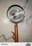 熱油小鍋潑油鍋加厚不銹鋼木柄防燙帶刻度雙倒流口不掛油無(wú)涂層 【木柄】爆款300ml 曬單實(shí)拍圖
