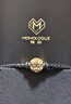 周大福MONOLOGUE獨白北緯三十度生肖猴如意紋復古黃金轉運珠配繩 MR1907 曬單實(shí)拍圖