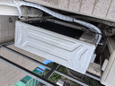 海爾（Haier）空調(diào)1.5匹 變頻自清潔 家用冷暖兩用大風量 臥室冷暖空調(diào)掛機壁掛式 靜音降噪 1.5匹 三級能效 變頻速冷暖 一鍵自清潔 曬單實拍圖