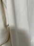 無印良品（MUJI） 女式 毛圈拉鏈連帽衫外套長(zhǎng)袖運(yùn)動(dòng)衛(wèi)衣25年秋季新品女裝BB2U5A5A 米白色 L （165/88A） 曬單實(shí)拍圖
