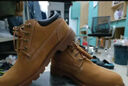 添柏嵐（Timberland）踢不爛男鞋大黃靴戶(hù)外防潑水防污偏大|A1P3L A1P3LW/小麥色 TB1 僅批次不同 42 曬單實(shí)拍圖