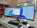 AOC AGON 49英寸帶魚(yú)屏32:9顯示器寬屏1ms電腦游戲炒股辦公液晶顯示屏HDR400 【升級款】144HZ 智能分屏 AG493QCX 曬單實(shí)拍圖