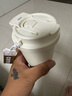 Tmirui保溫杯陶瓷內膽咖啡杯男女生高顏值吸管水杯便攜2024新款定制杯子 【送禮袋/316/刻字】奶霜白 500ml 曬單實(shí)拍圖