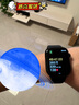 Apple/蘋(píng)果 Watch Series 10 智能手表GPS款46毫米亮黑色鋁金屬表殼黑色運動(dòng)型表帶M/L MX273CH/B 曬單實(shí)拍圖