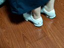 愛步（ECCO）BIOM C運動鞋 25年夏季戶外登山鞋老爹鞋牛皮女鞋 健步800433 白色/薰衣草紫80043361093 39 曬單實拍圖
