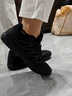 功夫暴走女鞋舞蹈鞋啦啦隊跳舞鞋軟底健美操室內鞋休閑鞋廣場(chǎng)舞鞋運動(dòng)鞋女 黑-2202（網(wǎng)面） 38 內長(cháng)250mm 曬單實(shí)拍圖